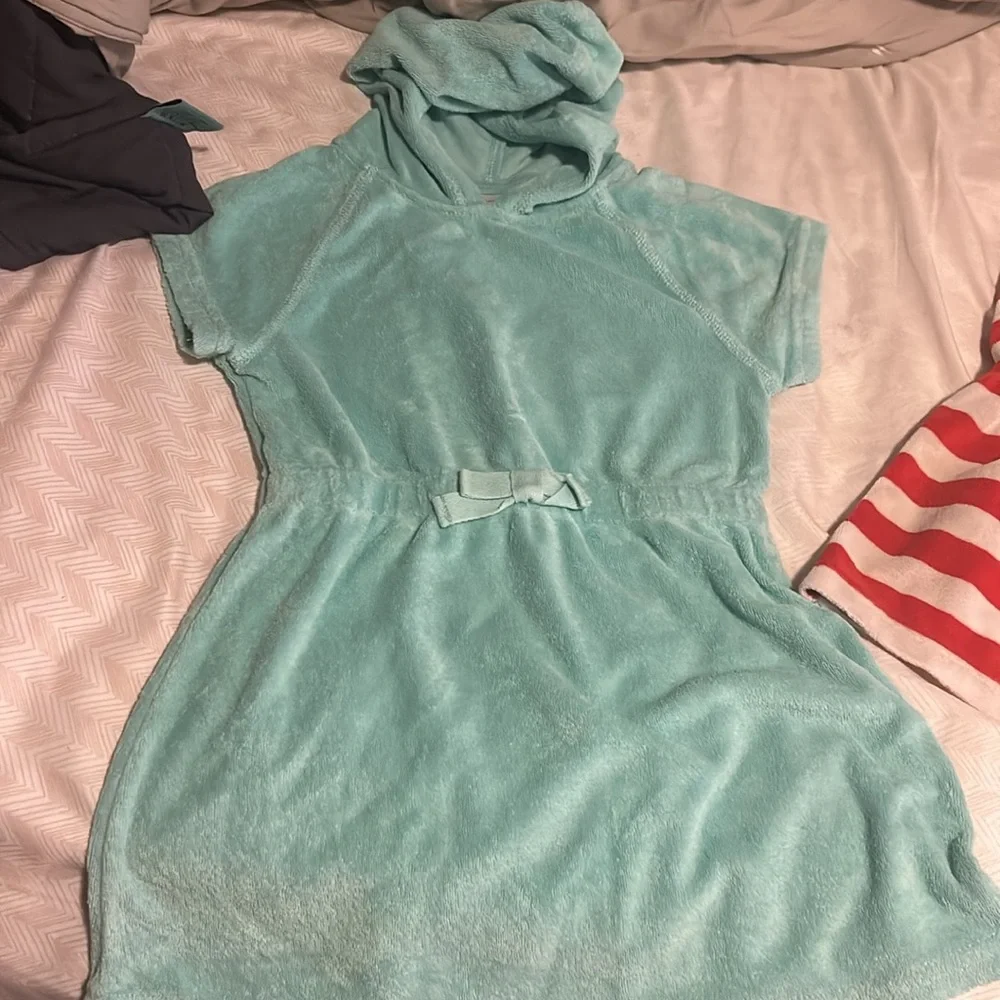 2 Hanna Andersson Terry Cloth Dresses - 4